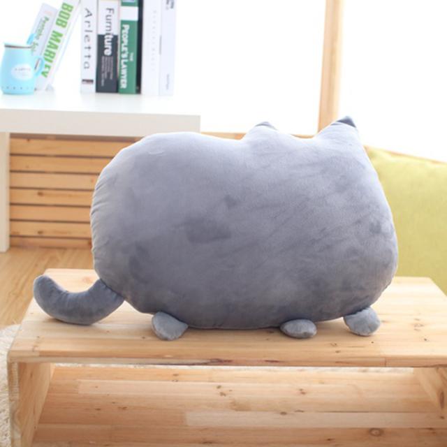 40 × 30 センチメートルかわいいビスケット猫ぬいぐるみおもちゃ