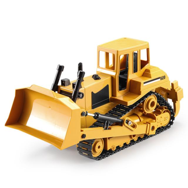 クローラー式ブルドーザー 2.4GHzリモコン 1:20リモコンクローラーブルドーザーおもちゃ2.4ghz干渉防止子供