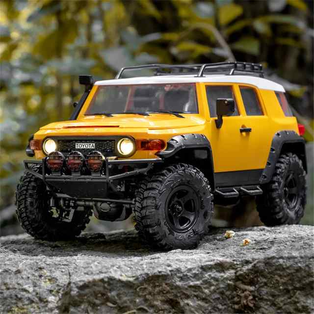 FmsはToyotaFjCrusier RTR 1/18 2.4g 4wd Rc Car 7.4v 380mah Lipo Battery 80m Crawler Vehicles Off-roadTruckToysと互換性があります