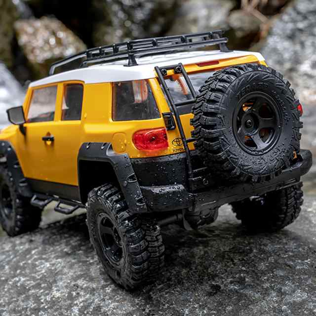 FmsはToyotaFjCrusier RTR 1/18 2.4g 4wd Rc Car 7.4v 380mah Lipo