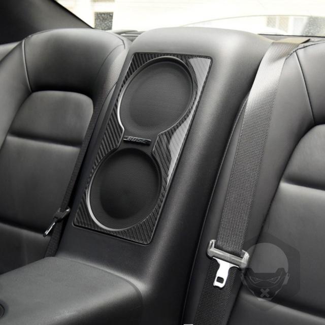防水カーボンファイバーリアホーンカバートリムカースタイリング装飾ステッカー Gtr R35 用と互換性ユニバーサル左右駆動 防水カーボンファイバーリアホーンカバートリムカースタイリング装飾ステッカー Gtr R35 用と互換性ユニバーサル左右駆動