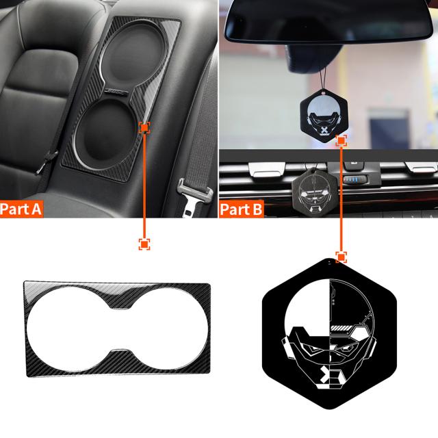 防水カーボンファイバーリアホーンカバートリムカースタイリング装飾ステッカー Gtr R35 用と互換性ユニバーサル左右駆動 防水カーボンファイバーリアホーンカバートリムカースタイリング装飾ステッカー Gtr R35 用と互換性ユニバーサル左右駆動
