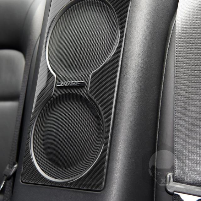 防水カーボンファイバーリアホーンカバートリムカースタイリング装飾ステッカー Gtr R35 用と互換性ユニバーサル左右駆動 防水カーボンファイバーリアホーンカバートリムカースタイリング装飾ステッカー Gtr R35 用と互換性ユニバーサル左右駆動