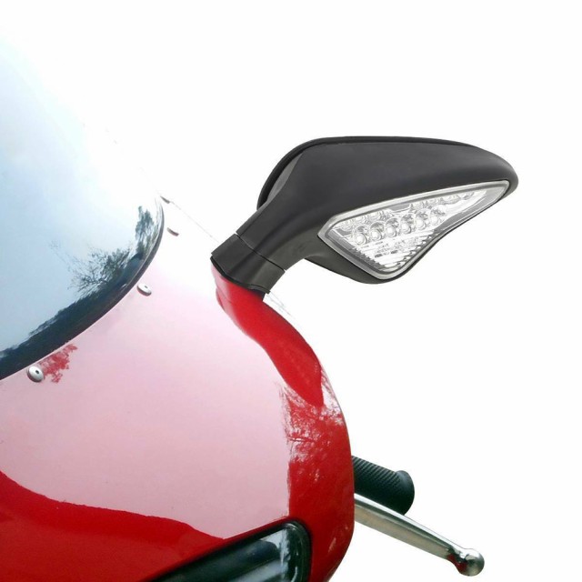 1 ペア車のリアビューミラー内蔵 Led ウインカー互換 Ducati 848 1098