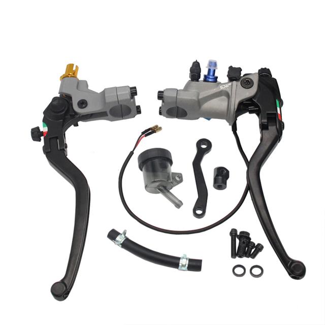 オートバイ修正されたハンドブレーキ Cnc アルミ油圧マスターシリンダーブレーキと互換性 7/8 "ハンドルバー 4,869円