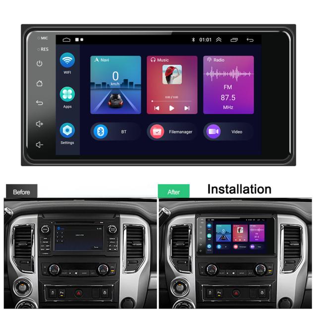 販売ショッピング Android11 搭載 カーオーディオ 7インチモニター