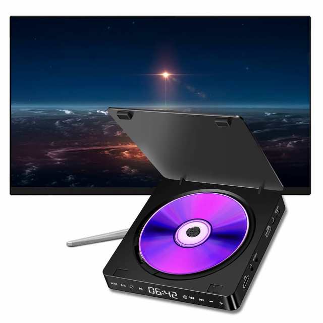 ホームDVD/VCDHdビデオプレーヤーHi-Fiステレオスピーカー1080P多機能ポータブルミニCdプレーヤーの通販は