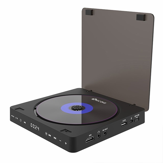 ホームDVD/VCDHdビデオプレーヤーHi-Fiステレオスピーカー1080P多機能ポータブルミニCdプレーヤーの通販は