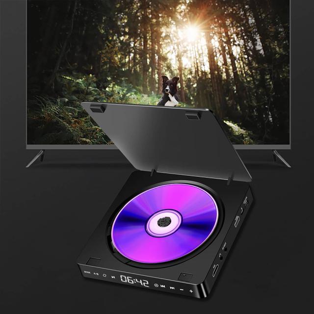 ホームDVD/VCDHdビデオプレーヤーHi-Fiステレオスピーカー1080P多機能ポータブルミニCdプレーヤーの通販は