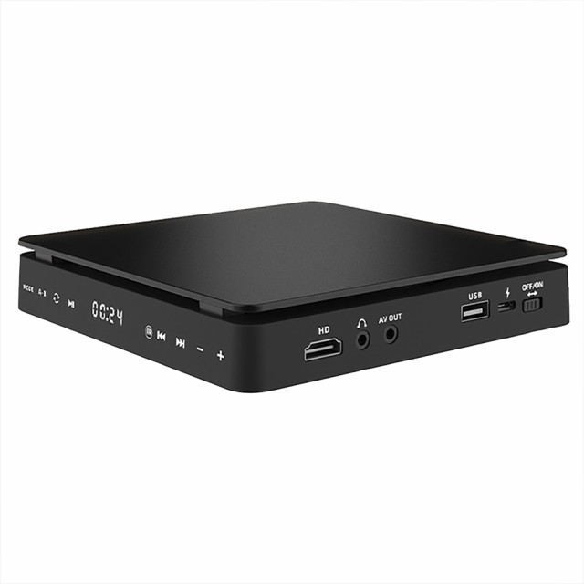ホームDVD/VCDHdビデオプレーヤーHi-Fiステレオスピーカー1080P多機能ポータブルミニCdプレーヤーの通販は