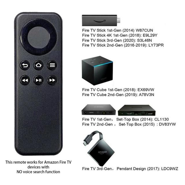 Bluetooth対応のテレビ用リモコンAmazonFireTvセットトップボックス 