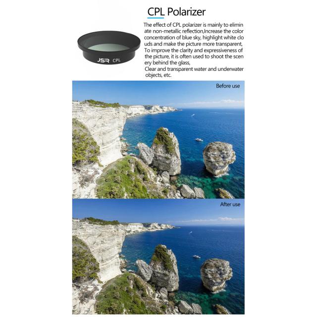 カメラレンズフィルター Uv プロテクター Nd フィルター Cpl 偏光子互換 Dji Avata ドローンアクセサリー防水_5