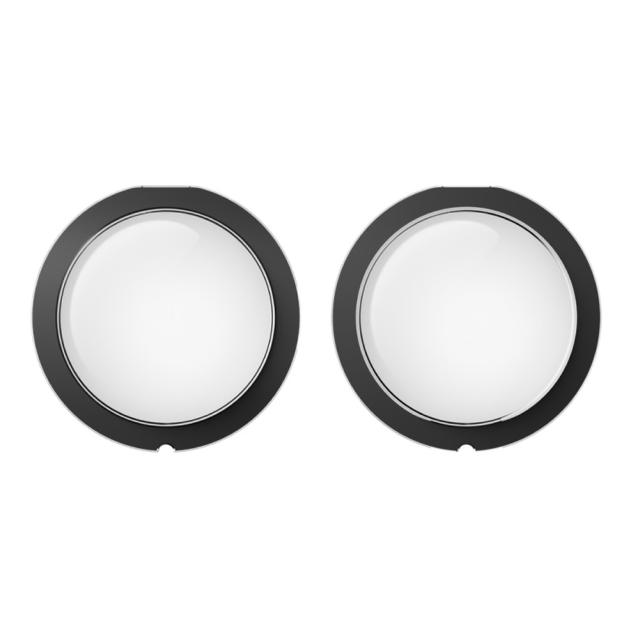 Pmma スティッキー レンズ ガード プロテクター 粘着ステッカー付き Insta360 アクション カメラ X3 アクセサリー用