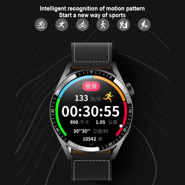 GT8 Smart Watch Men Bluetooth Call Heart Rate Monitoring