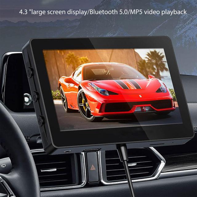 4.3 インチ車の Mp5 プレーヤー M6 ワイヤレス Bluetooth 対応ハンズフリー Mp5 リモコン Fm トランスミッターの通販は