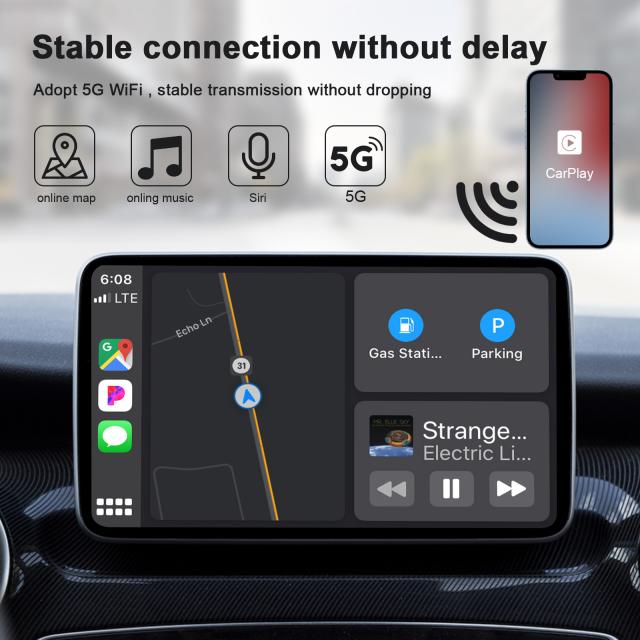 カーアダプター対応 Carplay ワイヤレスレシーバー カーナビ スマート Ai ボックス対応 Iphoneの通販は