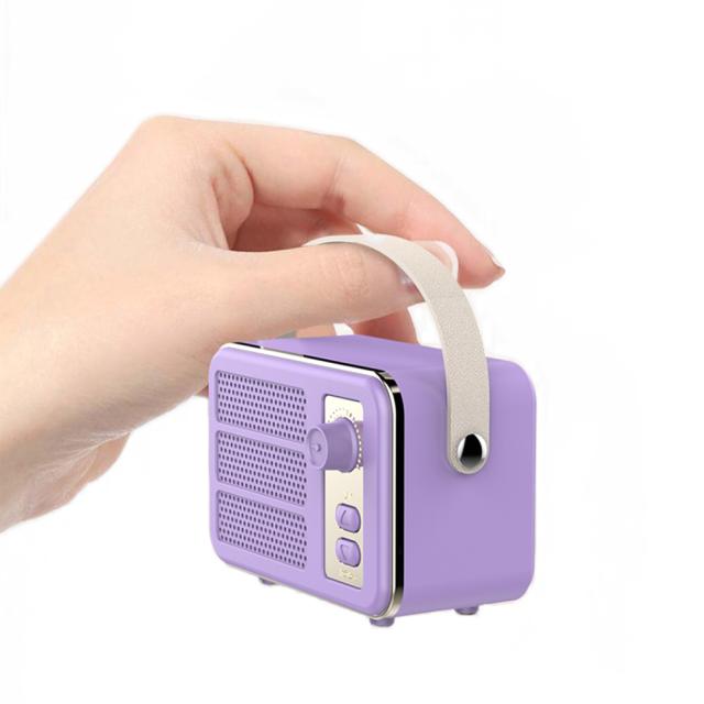 レトロ Bluetooth 対応 5.0 スピーカー Creative Type-c 充電式