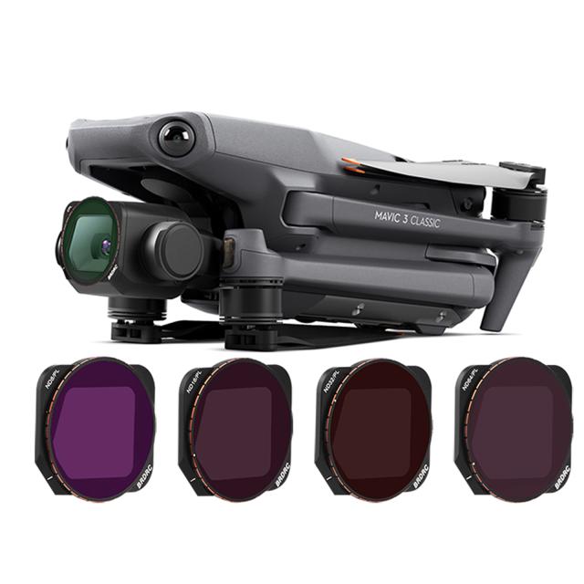 カメラレンズフィルター互換 Dji Mavic 3 ドローンアクセサリー UV 保護 ND 調光 CPL 偏光子部品_1