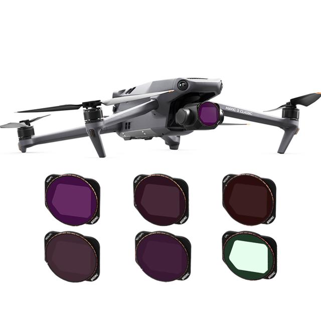 カメラレンズフィルター互換 Dji Mavic 3 ドローンアクセサリー UV 保護 ND 調光 CPL 偏光子部品_2