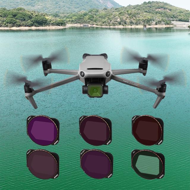 カメラレンズフィルター互換 Dji Mavic 3 ドローンアクセサリー UV 保護 ND 調光 CPL 偏光子部品_3