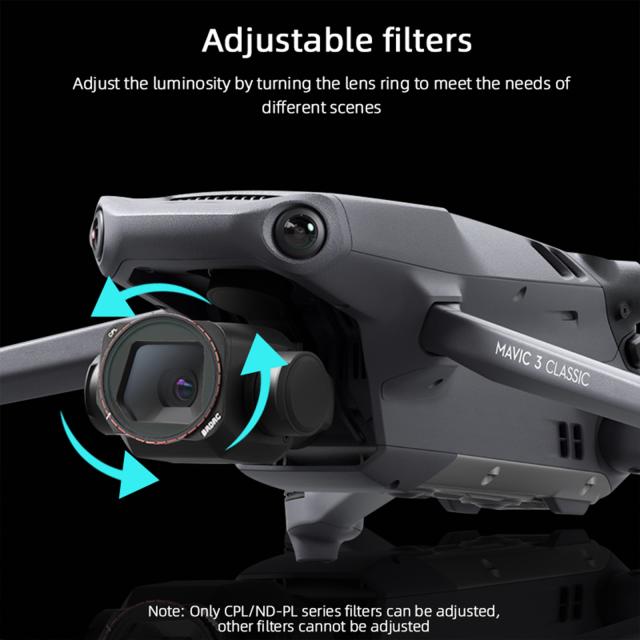 カメラレンズフィルター互換 Dji Mavic 3 ドローンアクセサリー UV 保護 ND 調光 CPL 偏光子部品_5