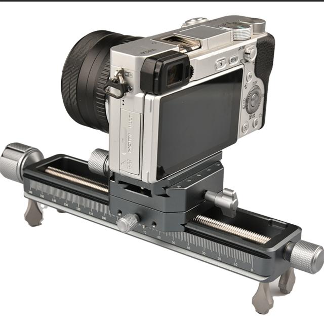 Vm-18 マクロ フォーカシング レール スクリュー ノブ クランプ付き アルミ合金 レンズ フォーカス チューニング ベース アルカ タイプに対応