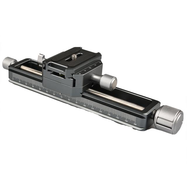 Vm-18 マクロ フォーカシング レール スクリュー ノブ クランプ付き アルミ合金 レンズ フォーカス チューニング ベース アルカ タイプに対応