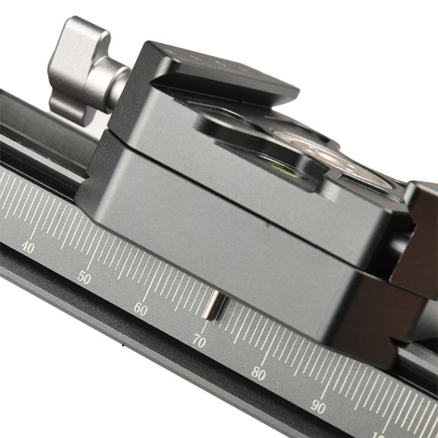 Vm-18 マクロ フォーカシング レール スクリュー ノブ クランプ付き アルミ合金 レンズ フォーカス チューニング ベース アルカ タイプに対応