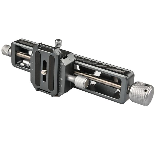 Vm-18 マクロ フォーカシング レール スクリュー ノブ クランプ付き アルミ合金 レンズ フォーカス チューニング ベース アルカ タイプに対応