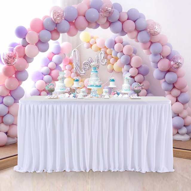 結婚式の誕生日パーティーのベビーシャワーのテーブルの装飾の