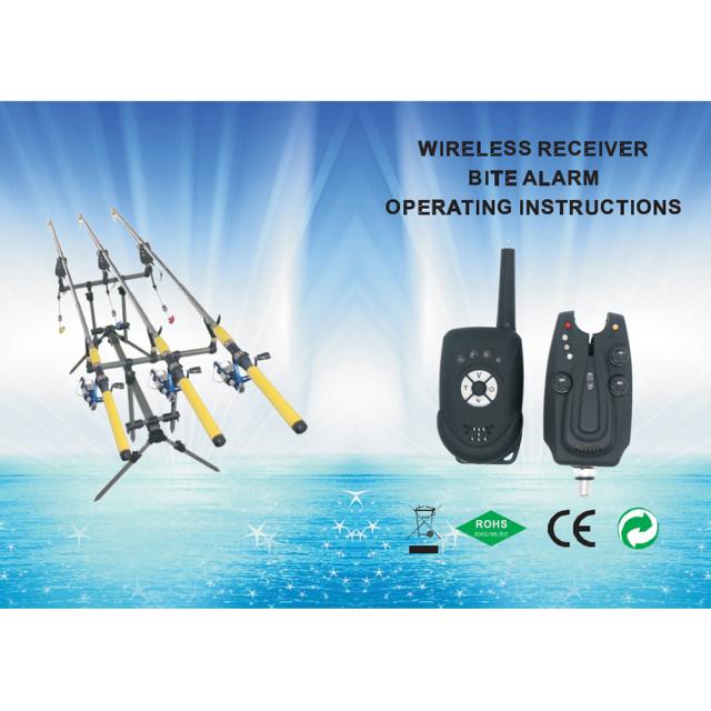 4 + 1電気ワイヤレス釣り警報セット警告釣り装備の通販はau PAY