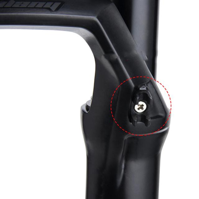 34mm マウンテン バイク フォーク アルミ合金ダンピング エア