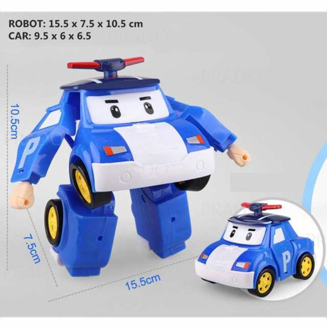 韓国 アニメ 漫画 Robocar Poli 変形 ロボット 車 おもちゃ 6個セットの通販はau Pay マーケット キキ屋