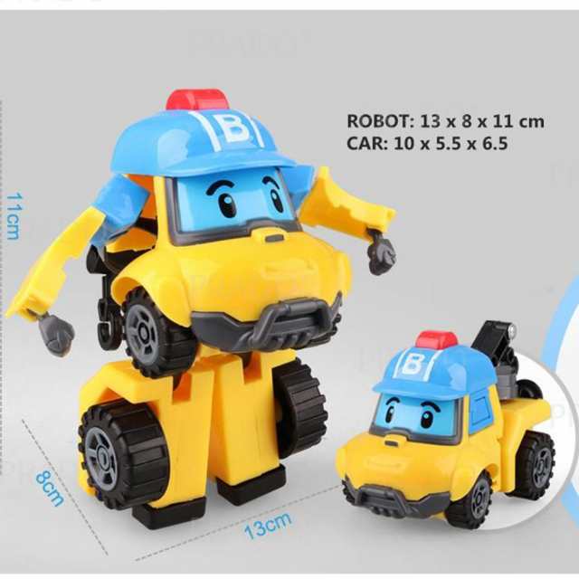 韓国 アニメ 漫画 Robocar Poli 変形 ロボット 車 おもちゃ 6個セットの通販はau Pay マーケット キキ屋