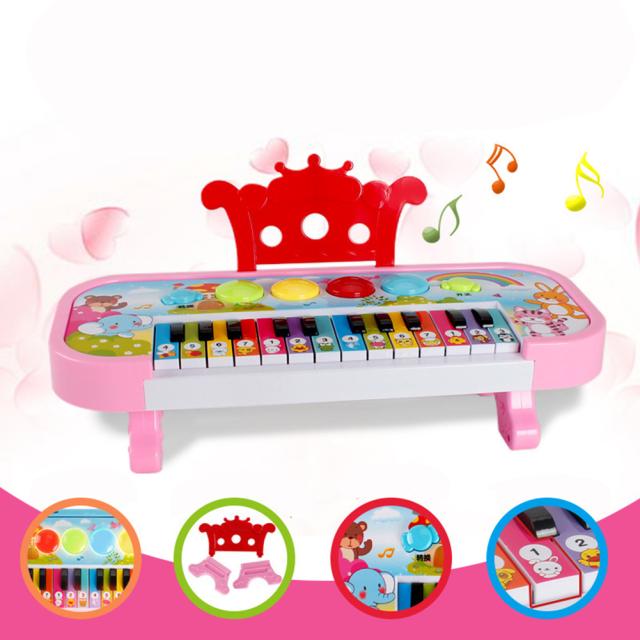 作動する24のキーの子供の小型遊ぶ電子ピアノ音楽おもちゃの子供の電池の通販はau Pay マーケット キキ屋