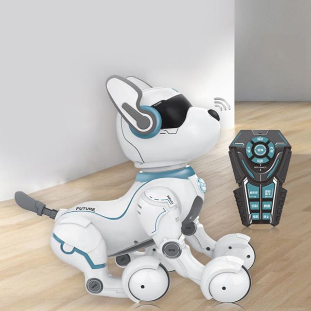 スマート ロボット 犬 スタント 早期教育 模倣動物 おもちゃ リモート コントロール_12