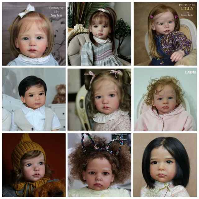 70CMベビー28インチ生まれ変わった幼児ビニール幼児人形キット未完成の人形パーツの通販は