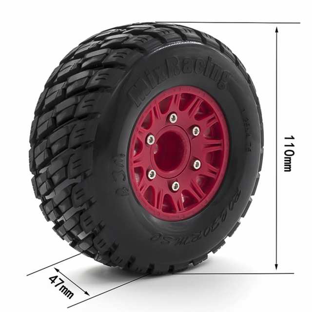 12MM / 14MM / 17MM ARRMA TraxxasHSPHPIオフロード車に対応する4個の