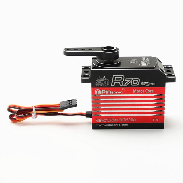 R70 70kgスーパートルクデジタルサーボ、1：5 Traxxas Arrma KratonBajaRcカーパーツ/ロボット/ボート/ヘリコプター用メタルアーム付き