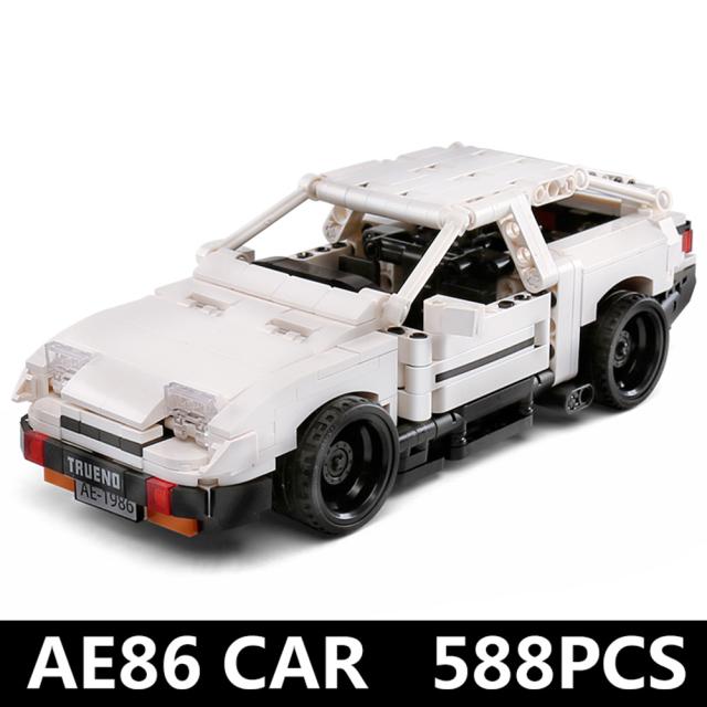 おもちゃ Ae86 レースカー ブロック ハイテクカーモデル 子供 おもちゃ