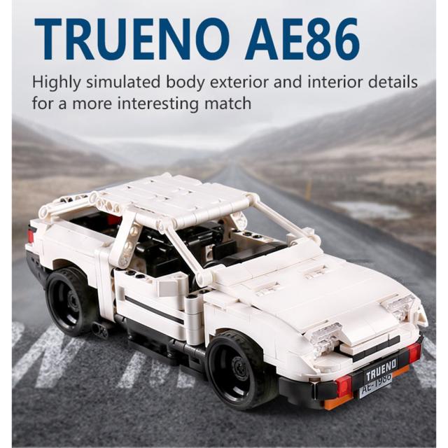 Ae86 レースカー ブロック ハイテクカーモデル 子供 おもちゃ