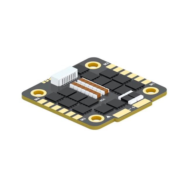 Foxeer Reaper 65a Bl32 4-in-1 3~8s Esc 30.5 x 30.5mm Dshot 150/ 300/ 600/ 1200 /multishot/ Oneshot Fpv Racing Drone F722 Fc 128k用