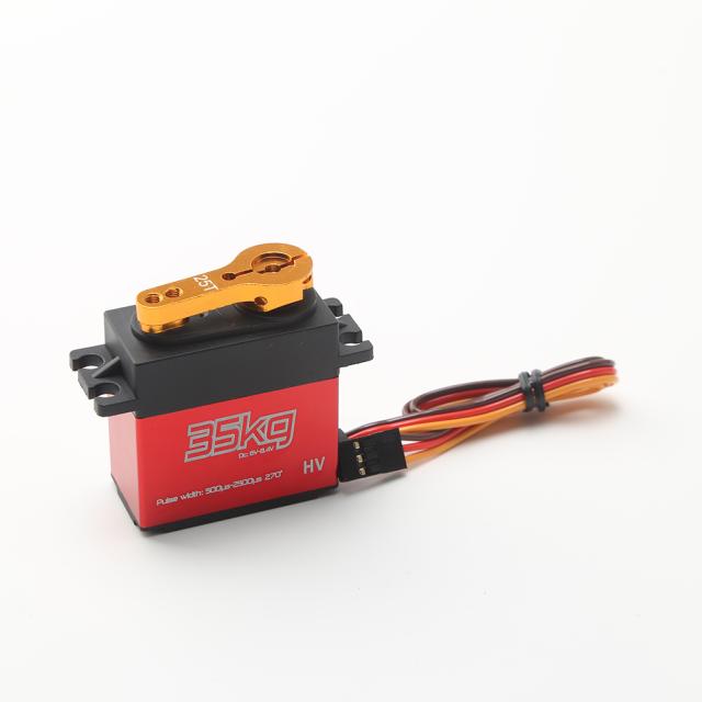 サーボ 35kg 270° 高トルク コアレス サーボ モーター デジタル 防水