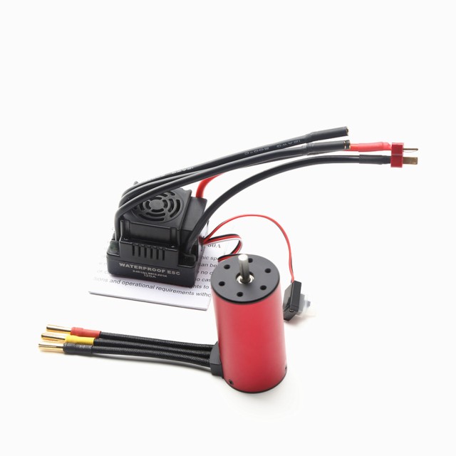 防水 S-120A 120A 2-4S ESC S3670 3670 2150KV/2650KV/2850KV ブラシレス モーター Hsp Hpi Traxxas 1:8 Rc カー トラックに対応の通販は