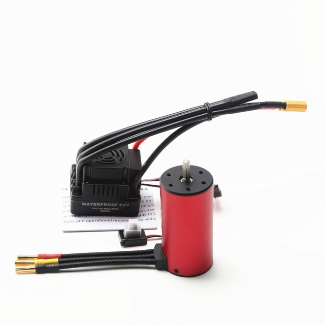 防水 S-120A 120A 2-4S ESC S3670 3670 2150KV/2650KV/2850KV Hsp Hpi Traxxas 1/8 Rc カーと互換性のあるブラシレス モーターの通販は 7,006円