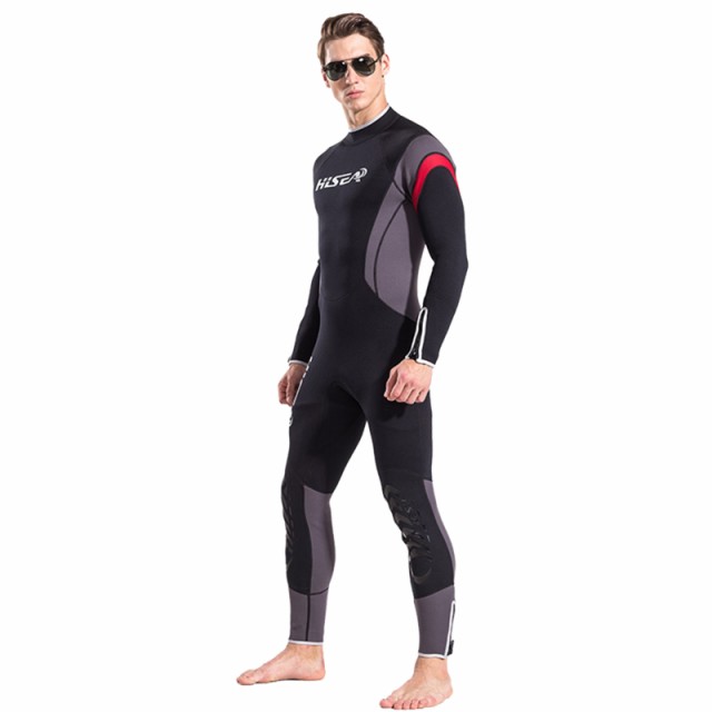 男性ウェットスーツ 2.5 ミリメートルネオプレンウェットスーツ UV 保護ラッシュガード長袖水着カヤックシュノーケリングギアの通販は
