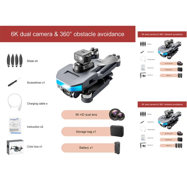 M8pro Rc ドローン 障害物回避ブラシレス Gps 5 グラム Fpv 6k Hd カメラオプティカルフローポジショニング Quadcopter Rtf おもちゃ男の子のため 15,068円