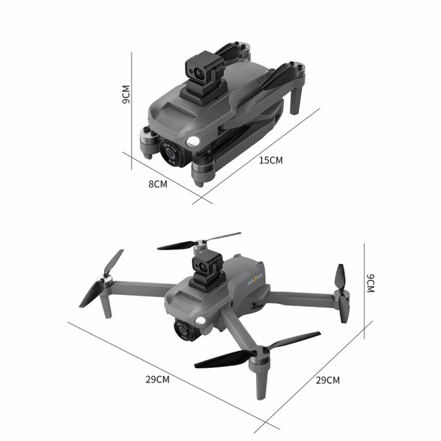 XMR/C M7 GT Rc ドローンカメラ付き 4K HD 航空写真 GPS 360 度障害物 Advoidance RC Quadcopter おもちゃギフト用