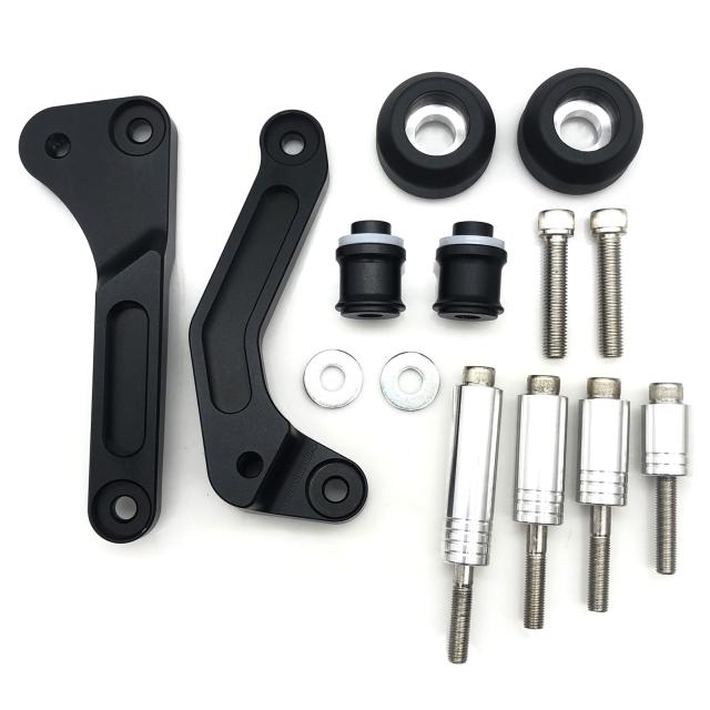 オートバイフレームスライダークラッシュパッド衝突落下プロテクターアンチクラッシュプロテクター NINJA400 用互換の通販は