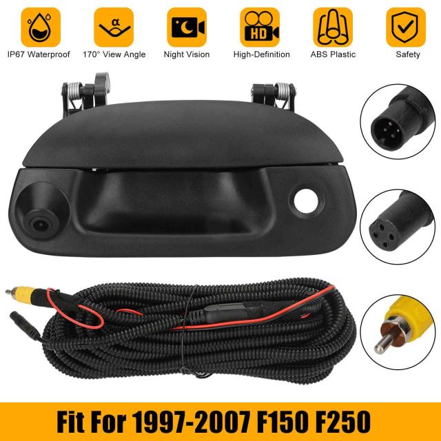 テールゲートラッチドアハンドルバックアップカメラ付き 7L3Z-9943400-AA と互換性のある F150 F250 F350 F450 Explorer Sport Trac と交換の通販は